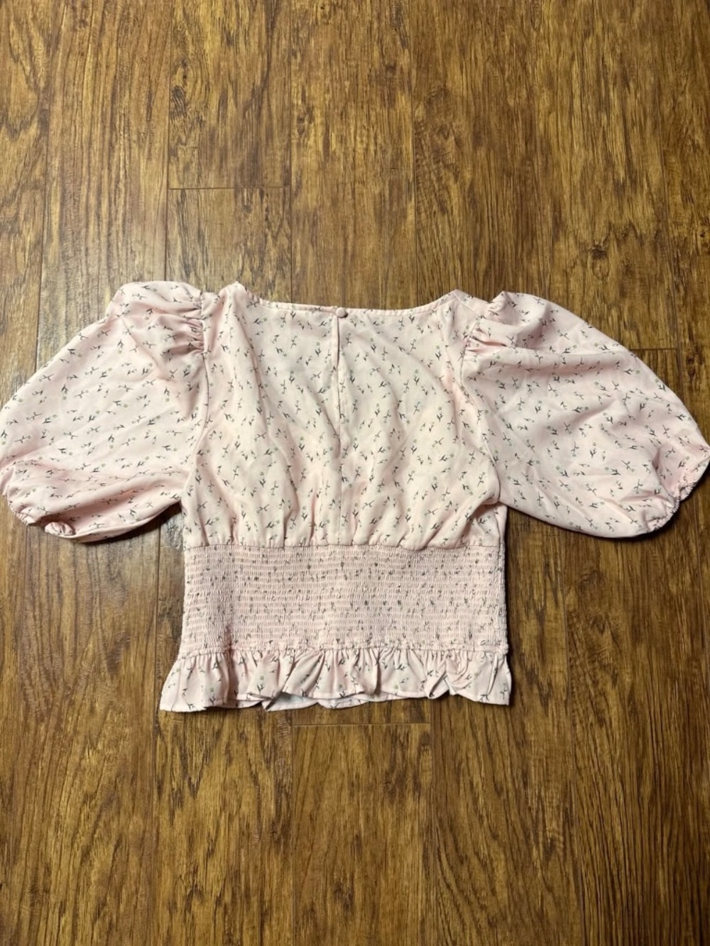 Backyard Roses Anna Crop Top Size Medium - Picture 6 of 10